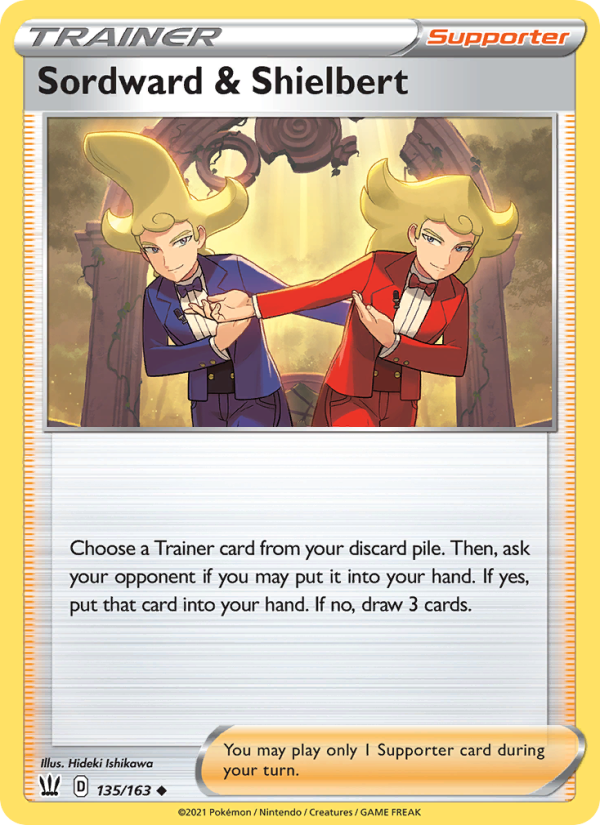 Sordward & Shielbert - Pokémon TCG Card