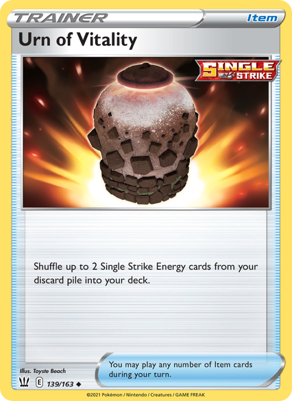 Urn of Vitality - Pokémon TCG Card
