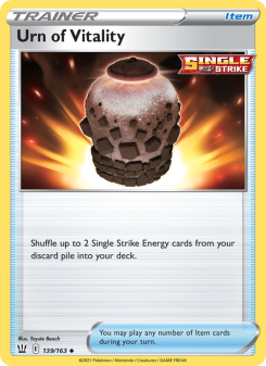 Urn of Vitality - pokemon TCG Card