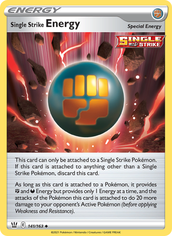 Single Strike Energy - Pokémon TCG Card