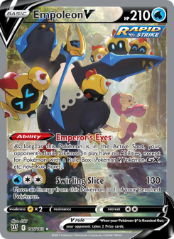 Empoleon V - pokemon TCG Card