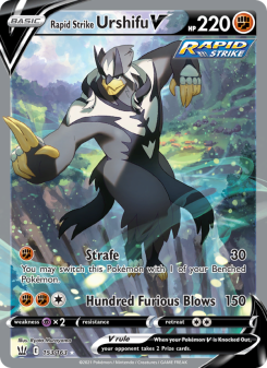 Rapid Strike Urshifu V - pokemon TCG Card
