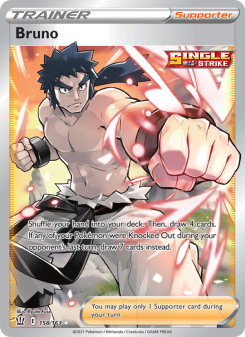 Bruno - pokemon TCG Card