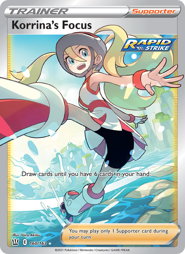 Korrina's Focus - Pokémon TCG Card