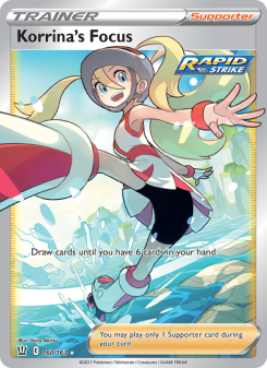 Korrina's Focus - pokemon TCG Card