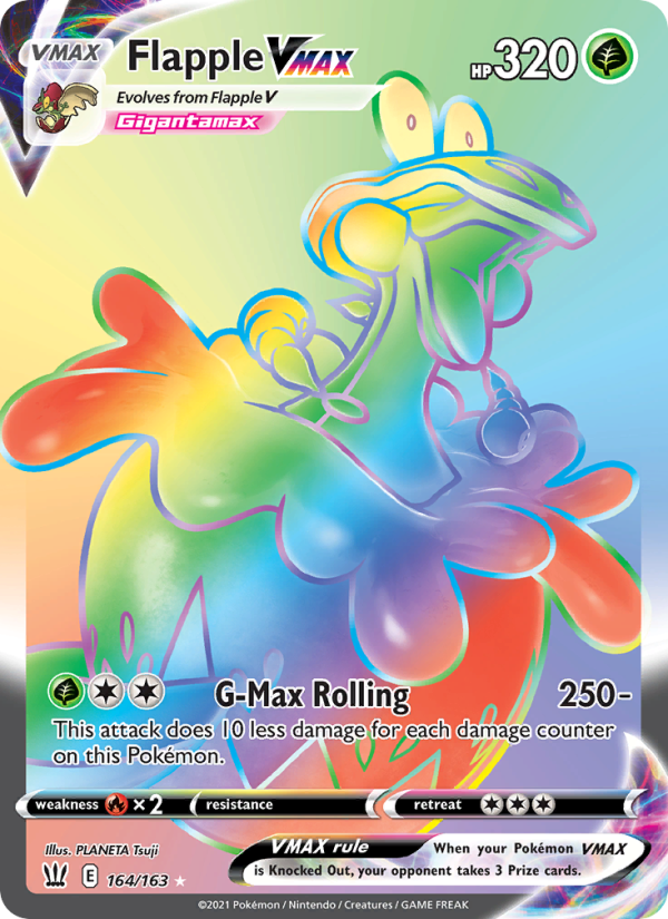 Flapple VMAX - Pokémon TCG Card