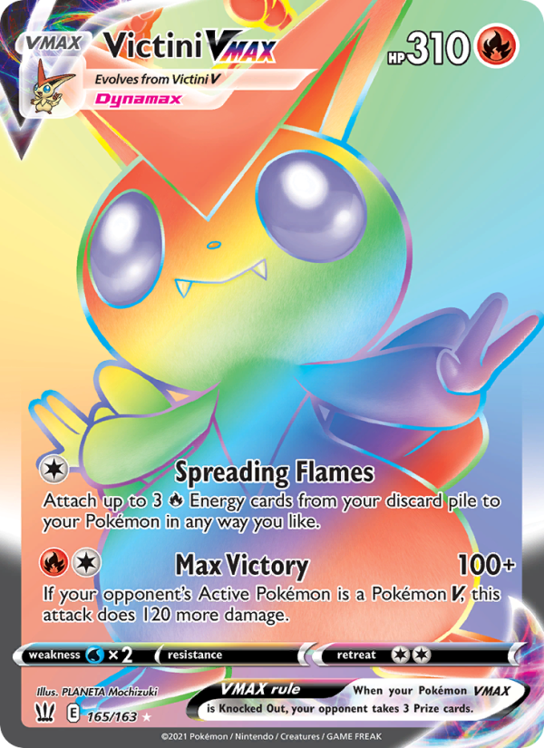 Victini VMAX - Pokémon TCG Card