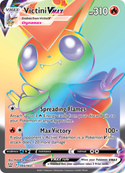 Victini VMAX - pokemon TCG Card