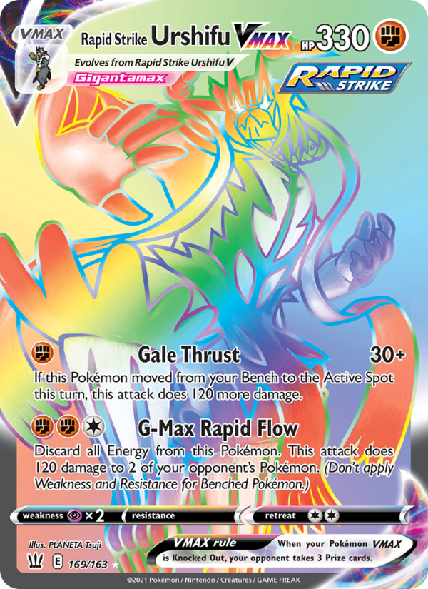 Rapid Strike Urshifu VMAX - Pokémon TCG Card