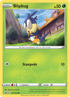 Blipbug - pokemon TCG Card