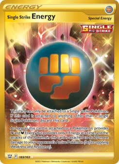 Single Strike Energy - pokemon TCG Card