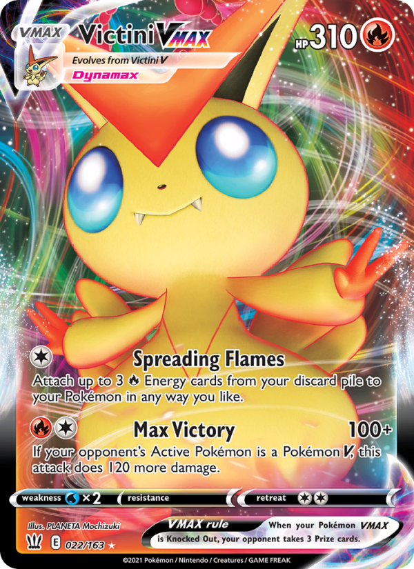 Victini VMAX - Pokémon TCG Card