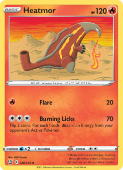 Heatmor - pokemon TCG Card