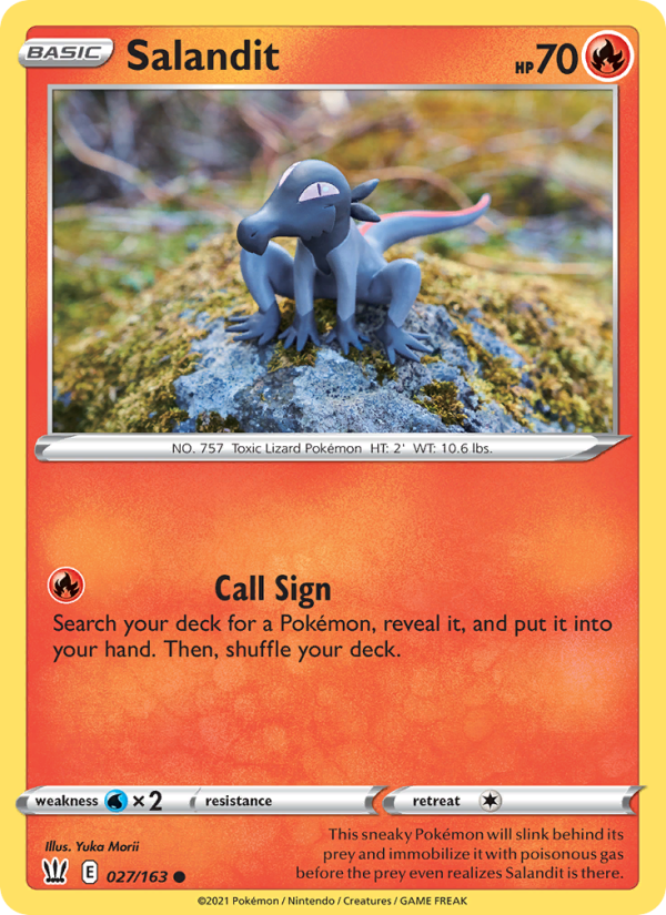 Salandit - Pokémon TCG Card