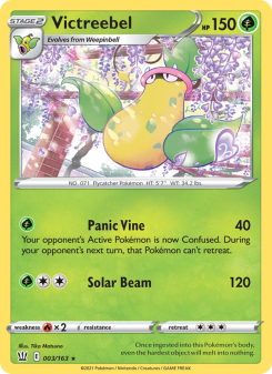 Victreebel - pokemon TCG Card
