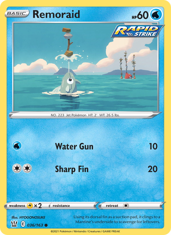 Remoraid - Pokémon TCG Card