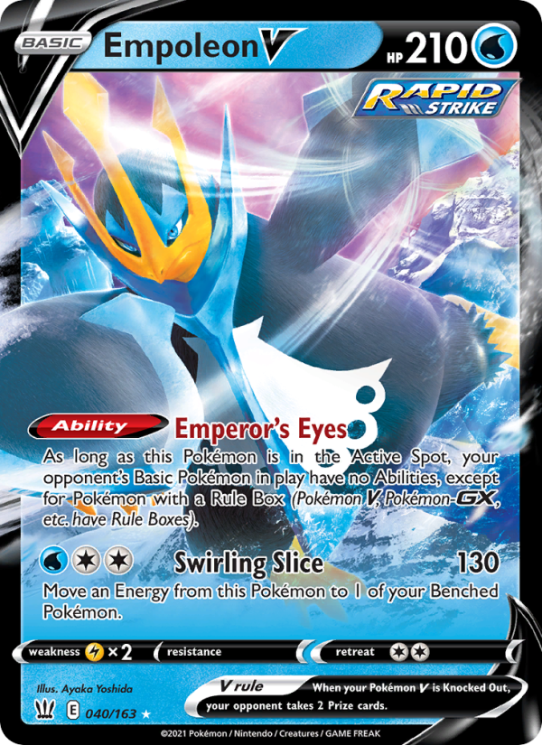 Empoleon V - Pokémon TCG Card
