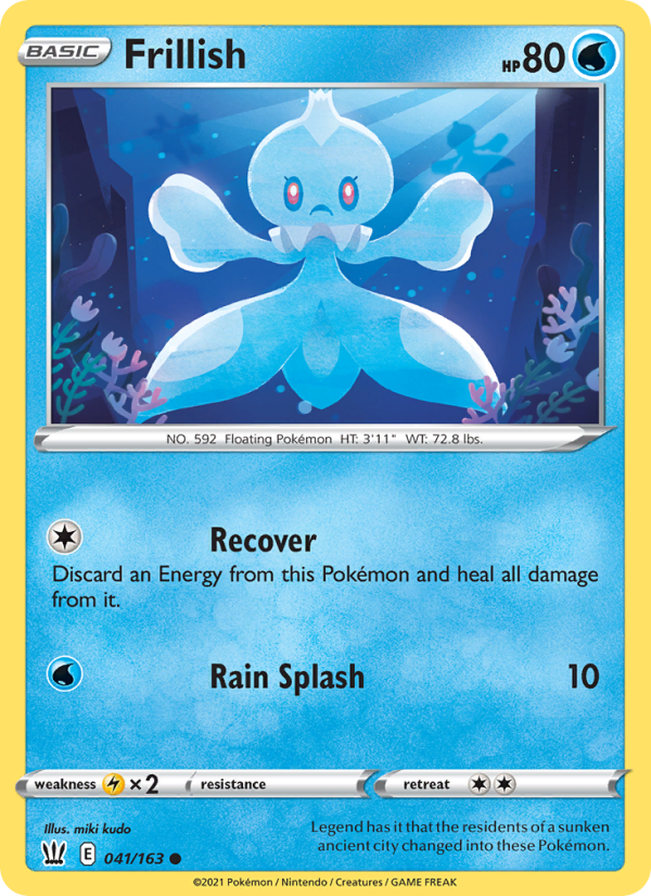 Frillish - Pokémon TCG Card