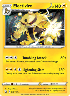Electivire - pokemon TCG Card
