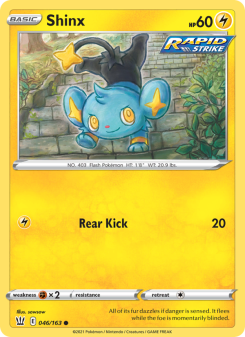 Shinx - pokemon TCG Card
