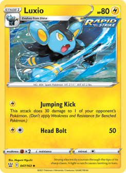 Luxio - pokemon TCG Card