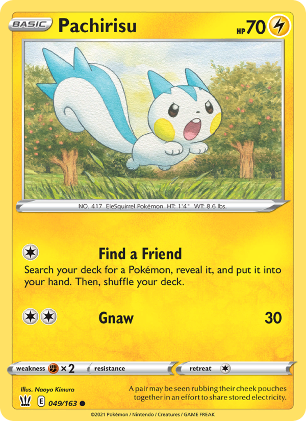 Pachirisu - Pokémon TCG Card