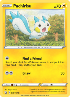 Pachirisu - pokemon TCG Card