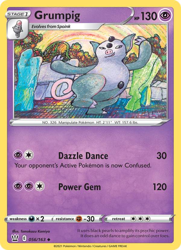 Grumpig - Pokémon TCG Card