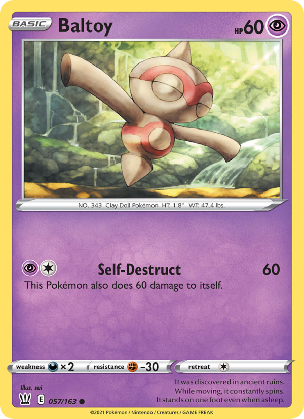 Baltoy - Pokémon TCG Card
