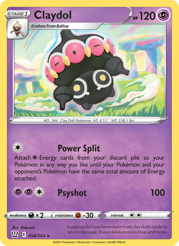Claydol - Pokémon TCG Card