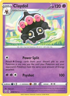 Claydol - pokemon TCG Card