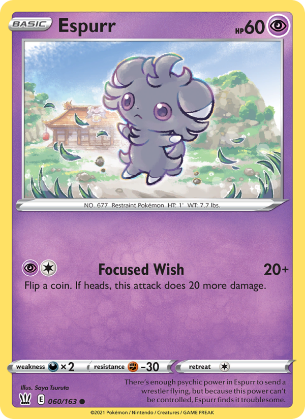 Espurr - Pokémon TCG Card