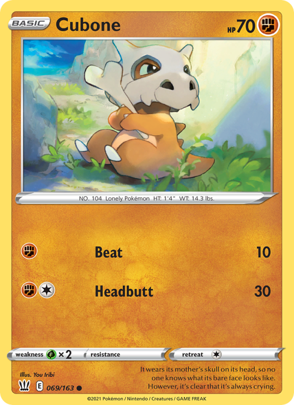 Cubone - Pokémon TCG Card