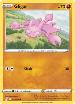 Gligar - pokemon TCG Card
