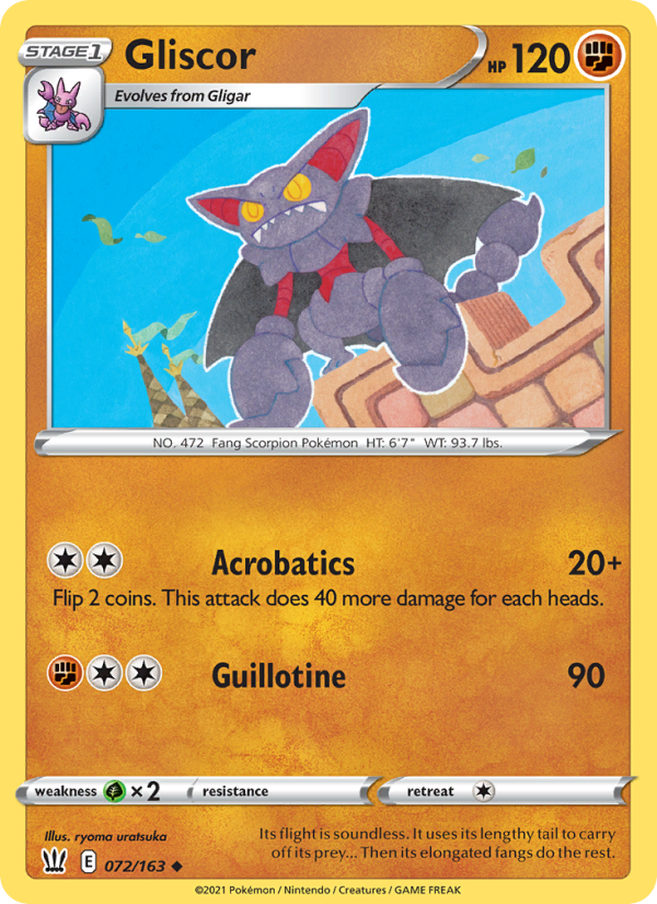 Gliscor - Pokémon TCG Card