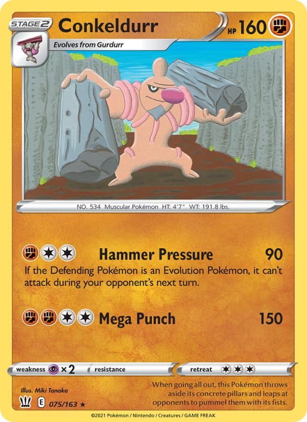 Conkeldurr - Pokémon TCG Card