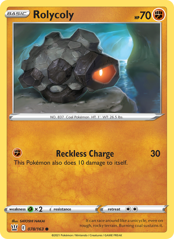Rolycoly - Pokémon TCG Card