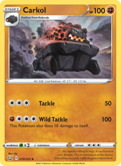Carkol - pokemon TCG Card