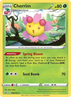 Cherrim - pokemon TCG Card