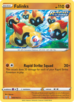 Falinks - pokemon TCG Card