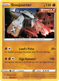Stonjourner - pokemon TCG Card