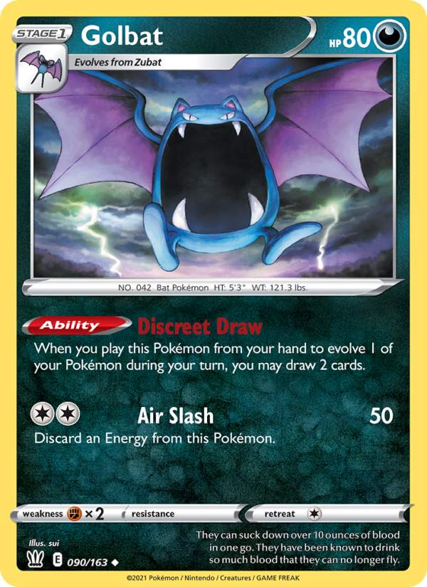 Golbat - Pokémon TCG Card