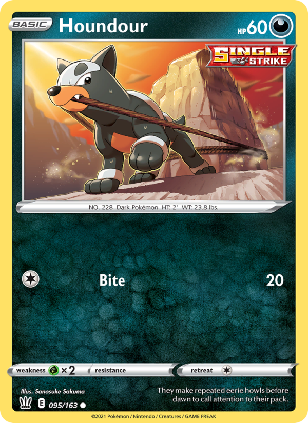 Houndour - Pokémon TCG Card
