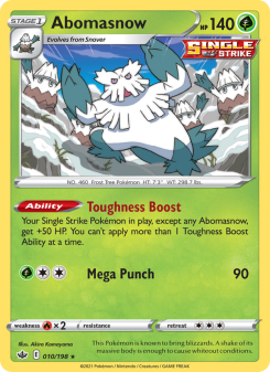 Abomasnow - pokemon TCG Card