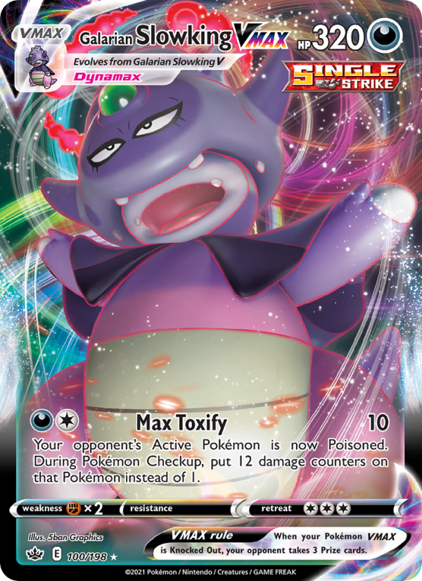 Galarian Slowking VMAX - Pokémon TCG Card