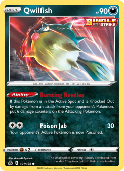 Qwilfish - pokemon TCG Card