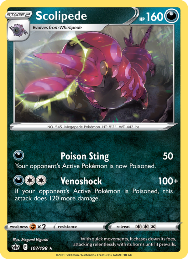 Scolipede - Pokémon TCG Card