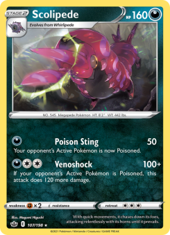 Scolipede - pokemon TCG Card