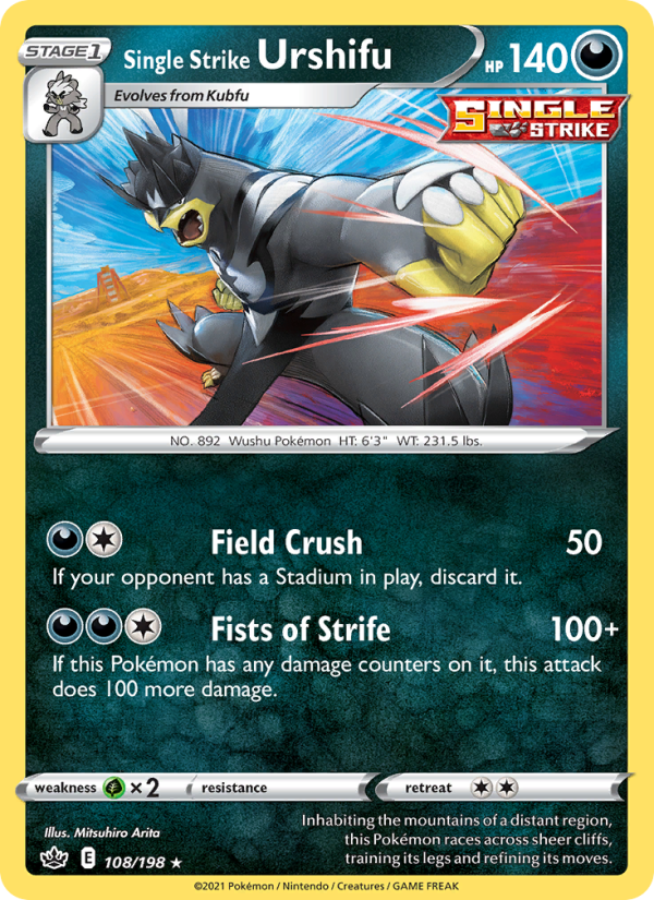Single Strike Urshifu - Pokémon TCG Card