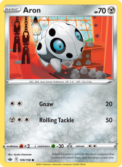Aron - pokemon TCG Card